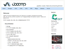 Tablet Screenshot of jogamp.org